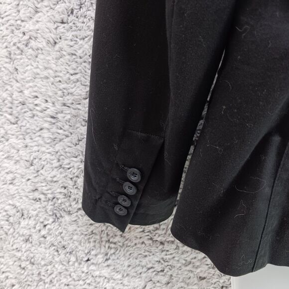 Worthington Stretch Woman's 10 Blazer. Shoulder Pads, 2 Button Front. 80's, Y2K. - Picture 7 of 13